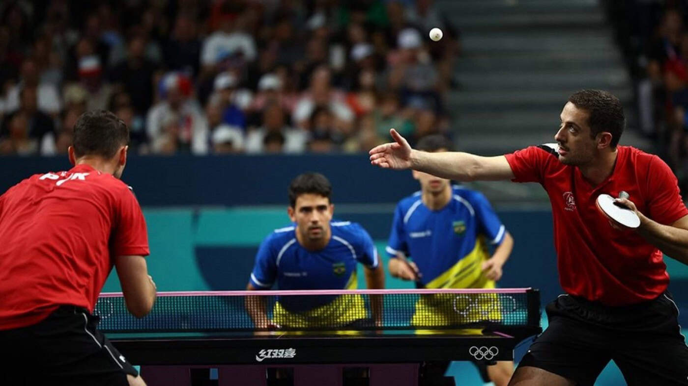 Paris2024. Portugal eliminado pelo Brasil na primeira ronda de ténis de mesa