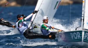 Carolina João e Diogo Costa brilham na Medal Race e garantem mais um diploma olímpico para Portugal