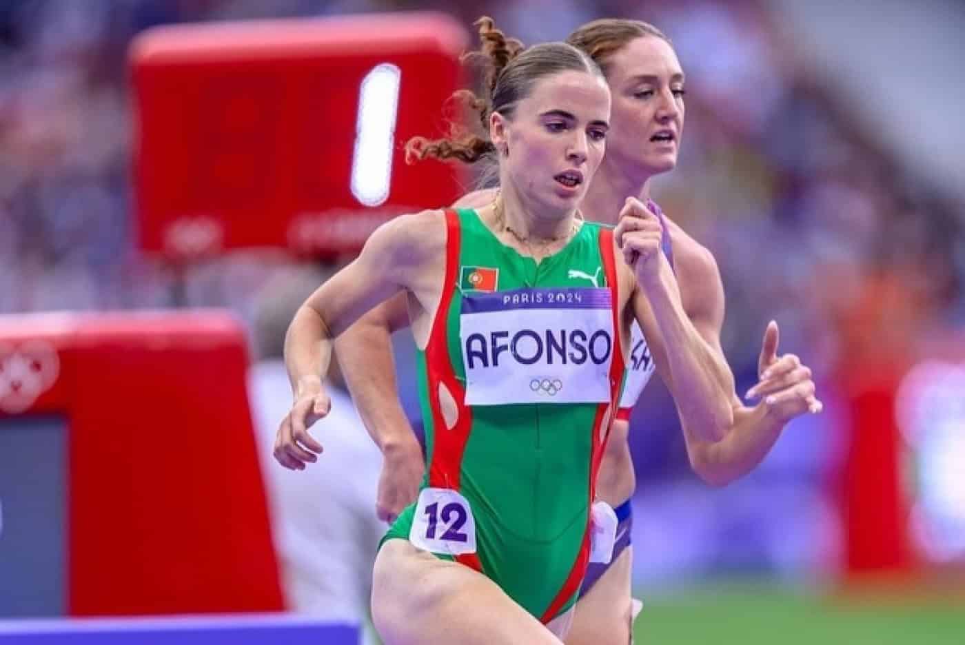 Salomé Afonso fora da final dos 1.500 metros em Paris2024