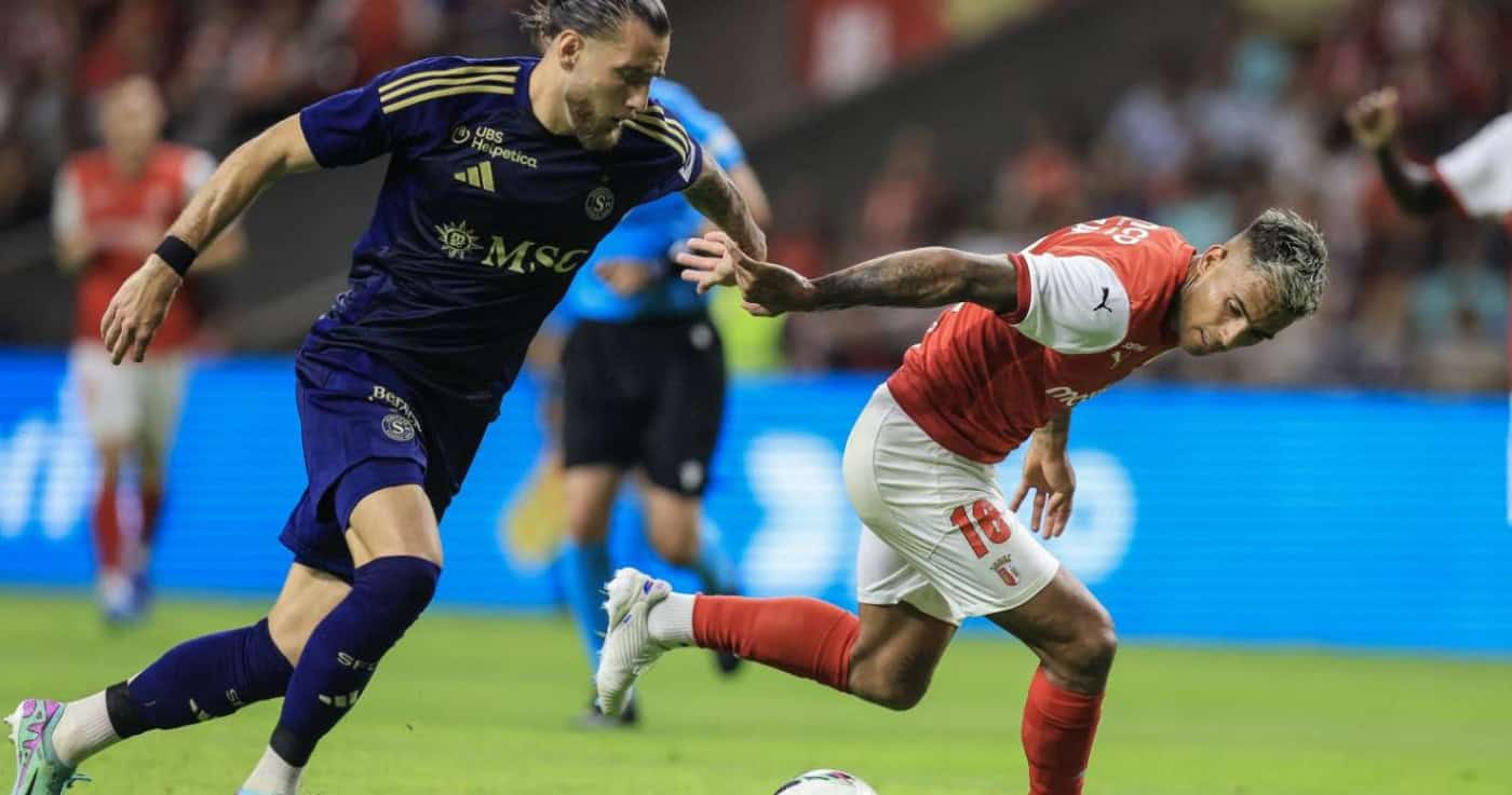 SC Braga não sai do zero com o Servette e vai ter que resolver na Suíça