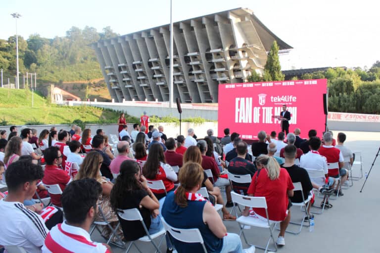 ‘Fan of the Match’ premeia sócios do SC Braga com lugar anual e viagem com jogadores&nbsp;