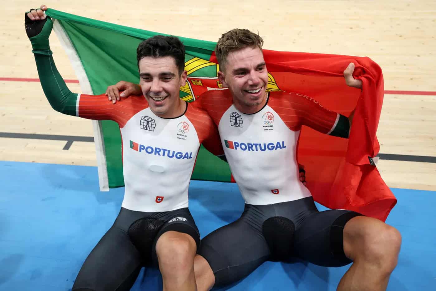 Paris2024. Ciclistas Iúri Leitão e Rui Oliveira conquistam o ouro em madison