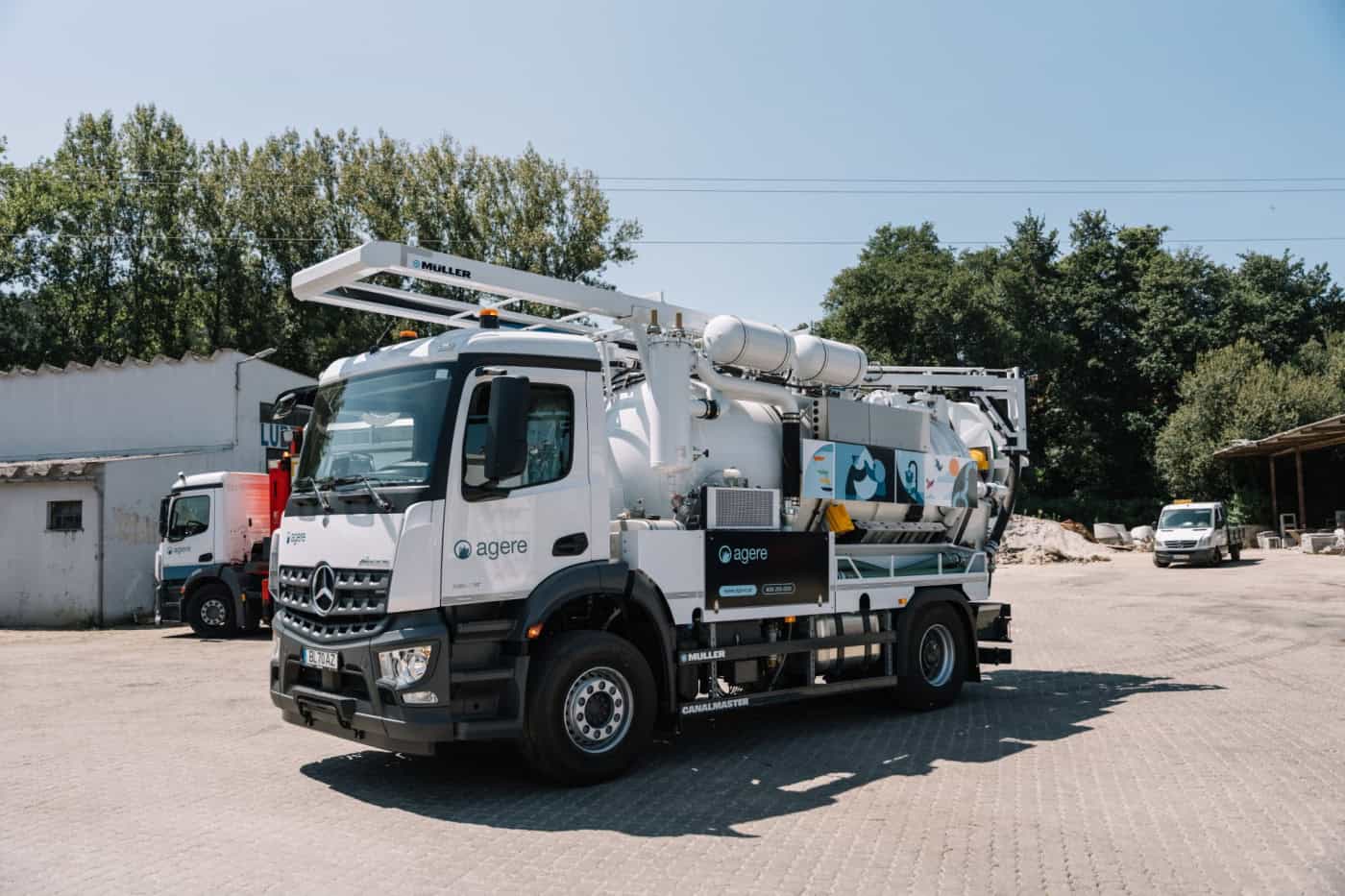 Agere tem nova viatura de saneamento