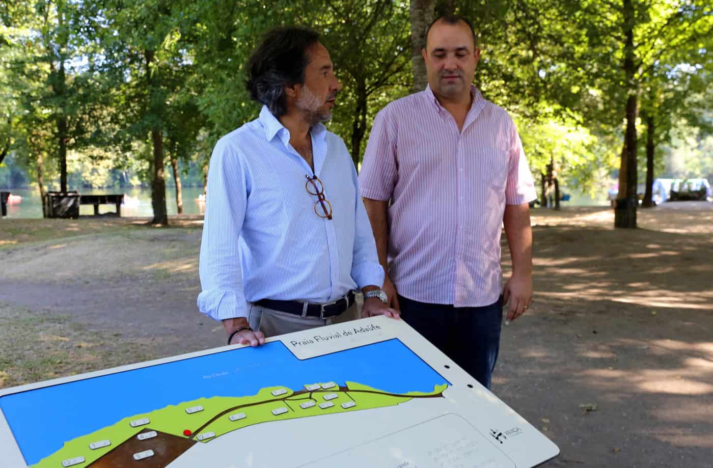 Praia Fluvial de Adaúfe está mais inclusiva. CMB quer alargar medidas a daltónicos