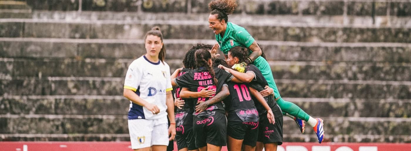 Equipa feminina do SC Braga começa época com goleada ao Famalicão