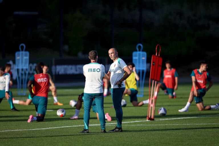 Portugal faz primeiro treino para a estreia com a Croácia na Liga das Nações