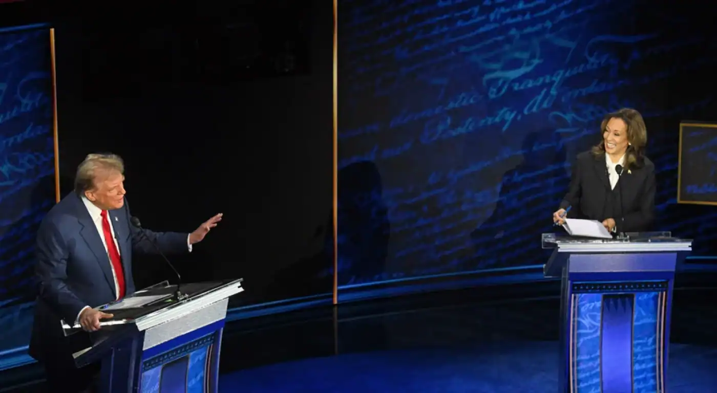 Kamala promete corte fiscal, Trump&nbsp;acusa Harris de "copiar plano de Biden" para economia