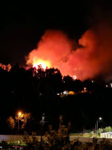 Novo incêndio em Braga, agora em Guisande e Oliveira S. Pedro
