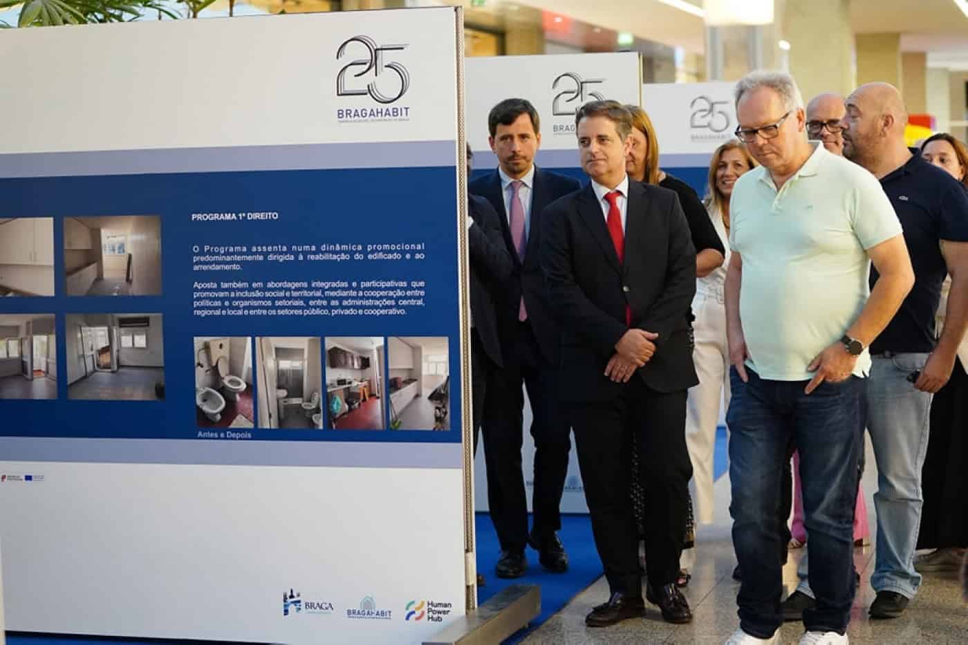 25 anos de impacto da Bragahabit em exposição no Braga Parque