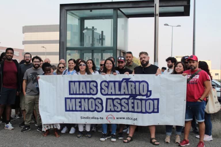 Trabalhadores do call center da Concentrix Braga em greve por 17 dias