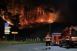 Incêndios: Distritos de Aveiro e Viseu com duas estradas nacionais cortadas&nbsp;