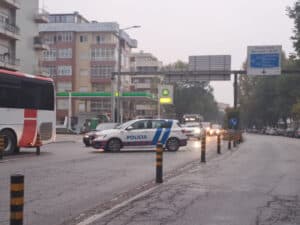 Choque frontal no centro de Braga resulta num morto e quatro feridos graves