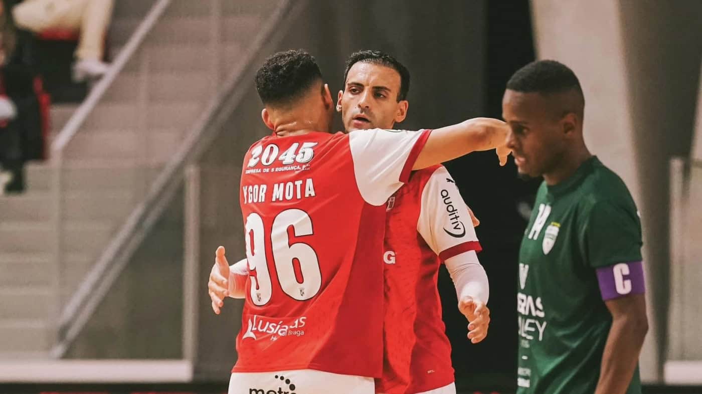 SC Braga entra a vencer na Liga Placard 2024/2025 com bis de Fábio Cecílio