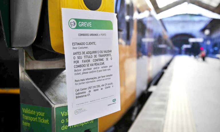 Perturbações na CP devido a greve entre 24 de outubro e 3 de novembro