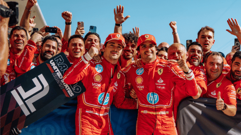 Ferrari faz dobradinha no Grande Prémio dos Estados Unidos de Fórmula 1&nbsp;