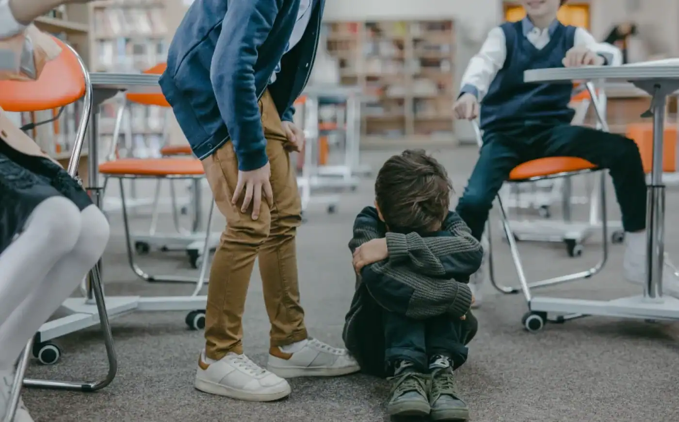 Na Escola de Abação são os alunos que combatem o bullying