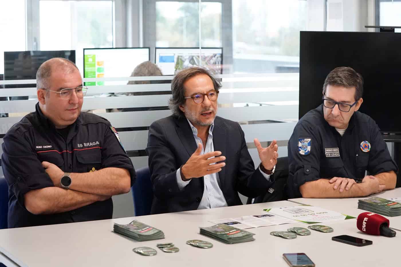 Braga cria 'número verde' para resposta municipal mais rápida da Proteção Civil