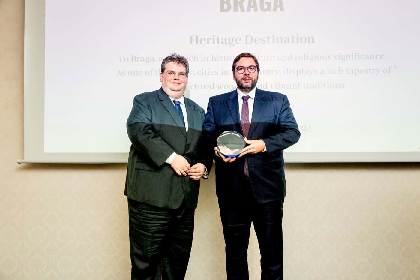 Braga distinguida pela Swiss Tourism Awards na categoria de Património
