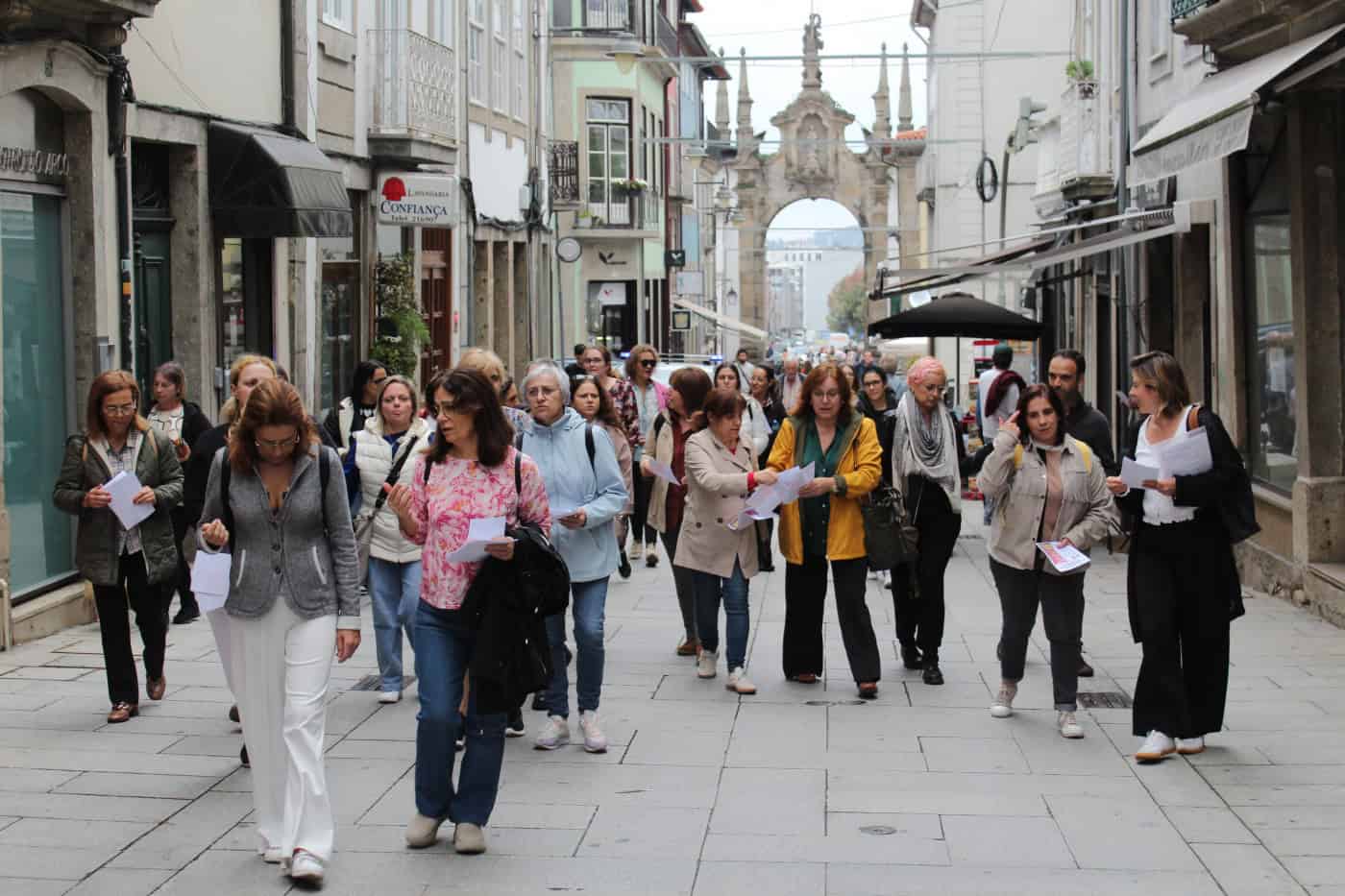 30 pessoas manifestaram-se em Braga pela valorização dos trabalhadores das IPSS