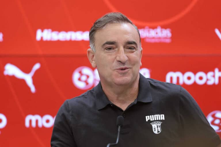 Carvalhal quer que SC Braga faça da “Pedreira uma fortaleza”