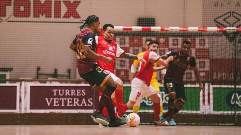 SC Braga vence em Torres Vedras para a Primeira Liga de Futsal