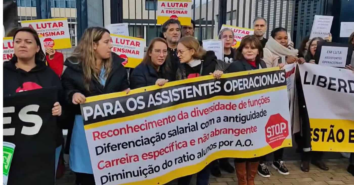 Greve dos profissionais da educação encerrou 11 escolas em Guimarães