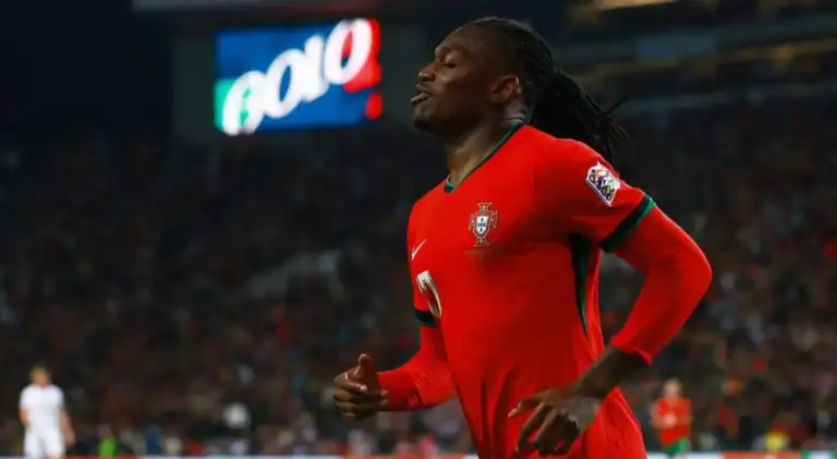 Portugal está nos quartos de final da Liga das Nações com goleada&nbsp;