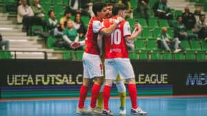 SC Braga entra com o pé direito na&nbsp;Ronda de Elite da Liga dos Campeões de Futsal