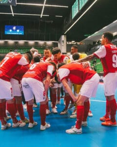 SC Braga goleado pelo Anderlecht na&nbsp;Liga dos Campeões de futsal