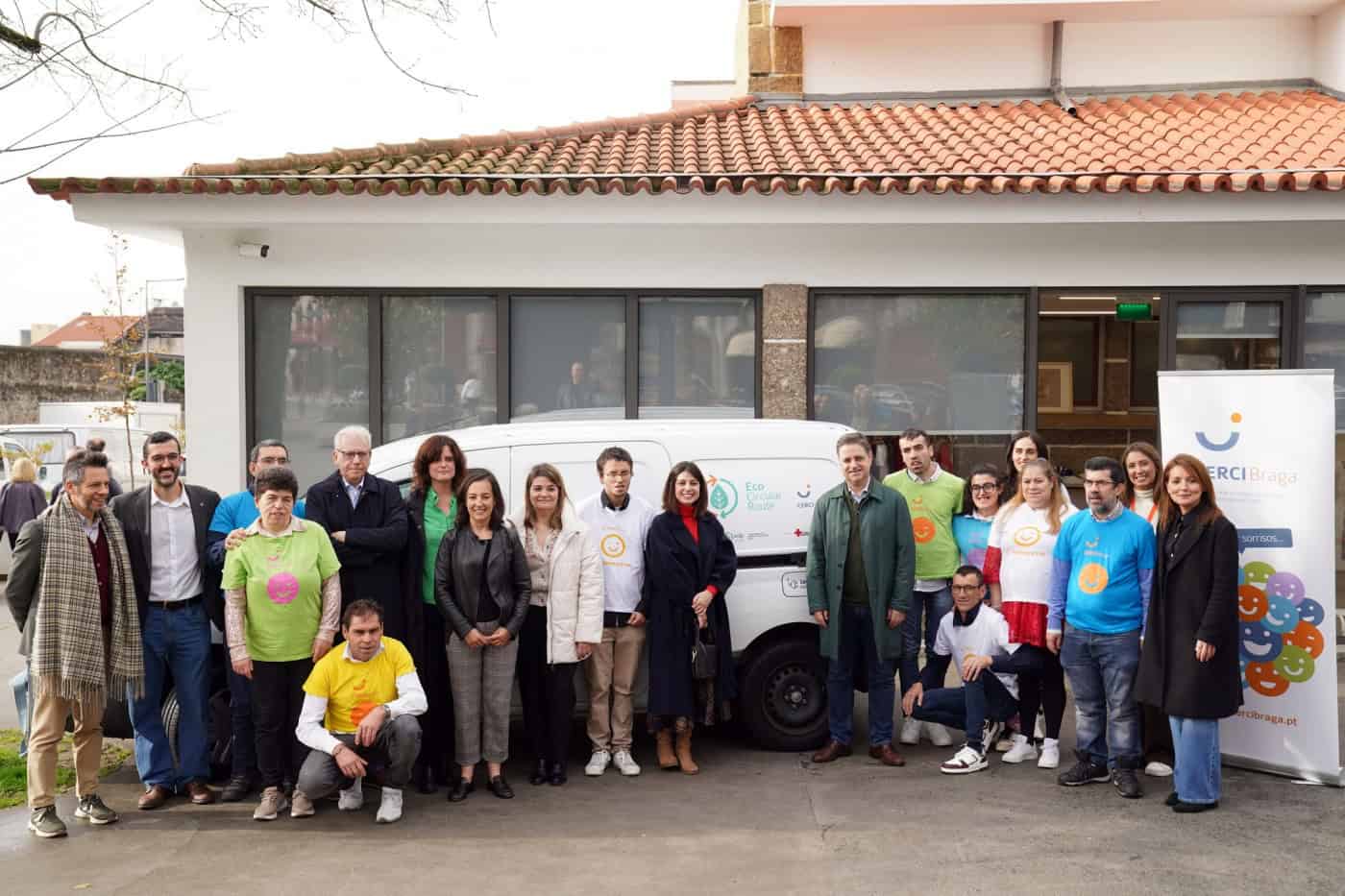 Braga. Projeto EcocircularRoute visa combater a exclusão social