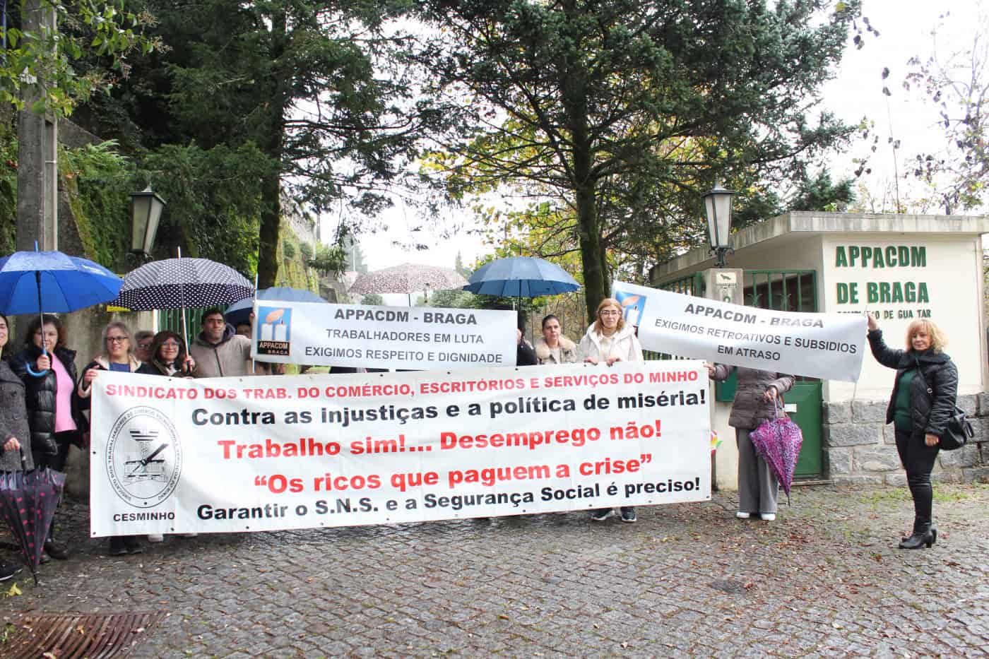 Presidente da APPACDM Braga sem data para pagar subsídios em atraso