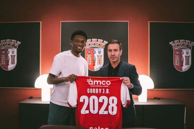 Gorby renova com o SC Braga até 2028&nbsp;