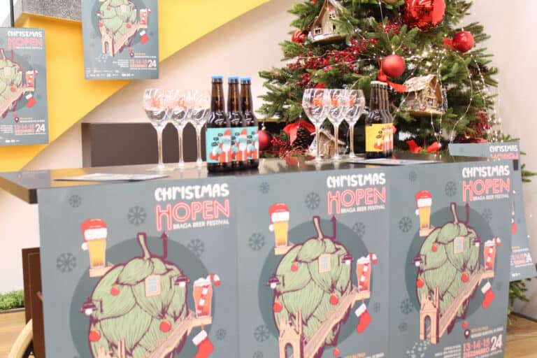 Festival de cerveja HOPEN volta ao Mercado de Braga para uma edição natalícia