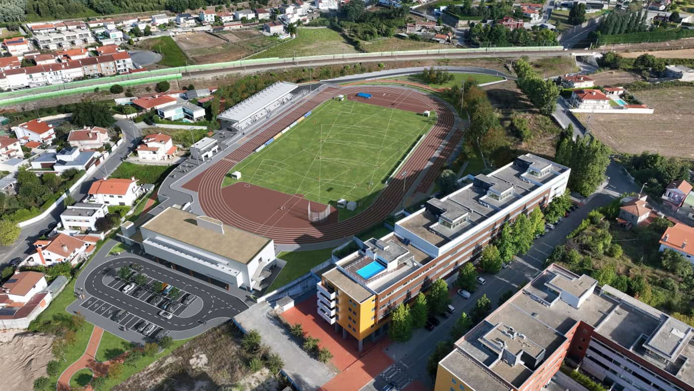 Centro de Atletismo de Famalicão apontado como “um dos melhores do país”&nbsp;&nbsp;