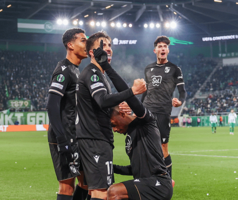 Vitória SC a um ponto de fazer história na Liga Conferência