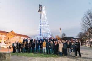 Árvore de Natal em Braga quer sensibilizar para preservação da água