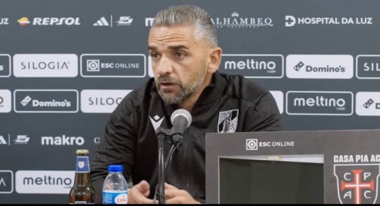Rui Borges diz que Vitória SC precisa ser organizado e impor o jogo para vencer o Rio Ave
