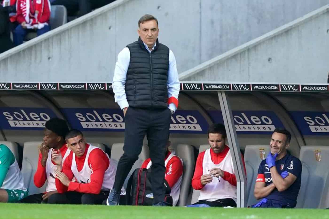 Carlos Carvalhal quer SC Braga tão forte em casa como fora