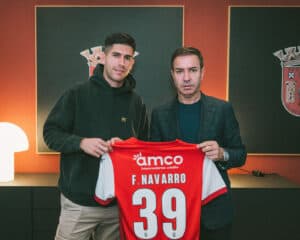 Fran Navarro emprestado ao SC Braga até ao final da época