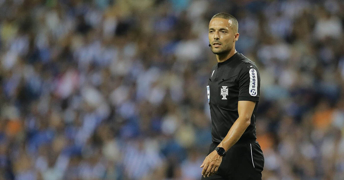 Cláudio Pereira vai arbitrar jogo entre SCB e Benfica na Taça da Liga