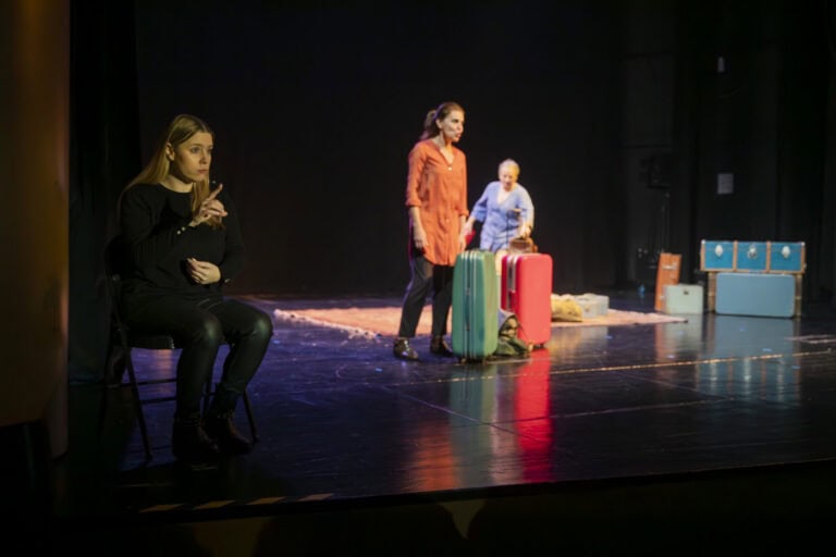 "Bosque para o Mundo" foi o primeiro espetáculo com língua gestual no Theatro Gil Vicente