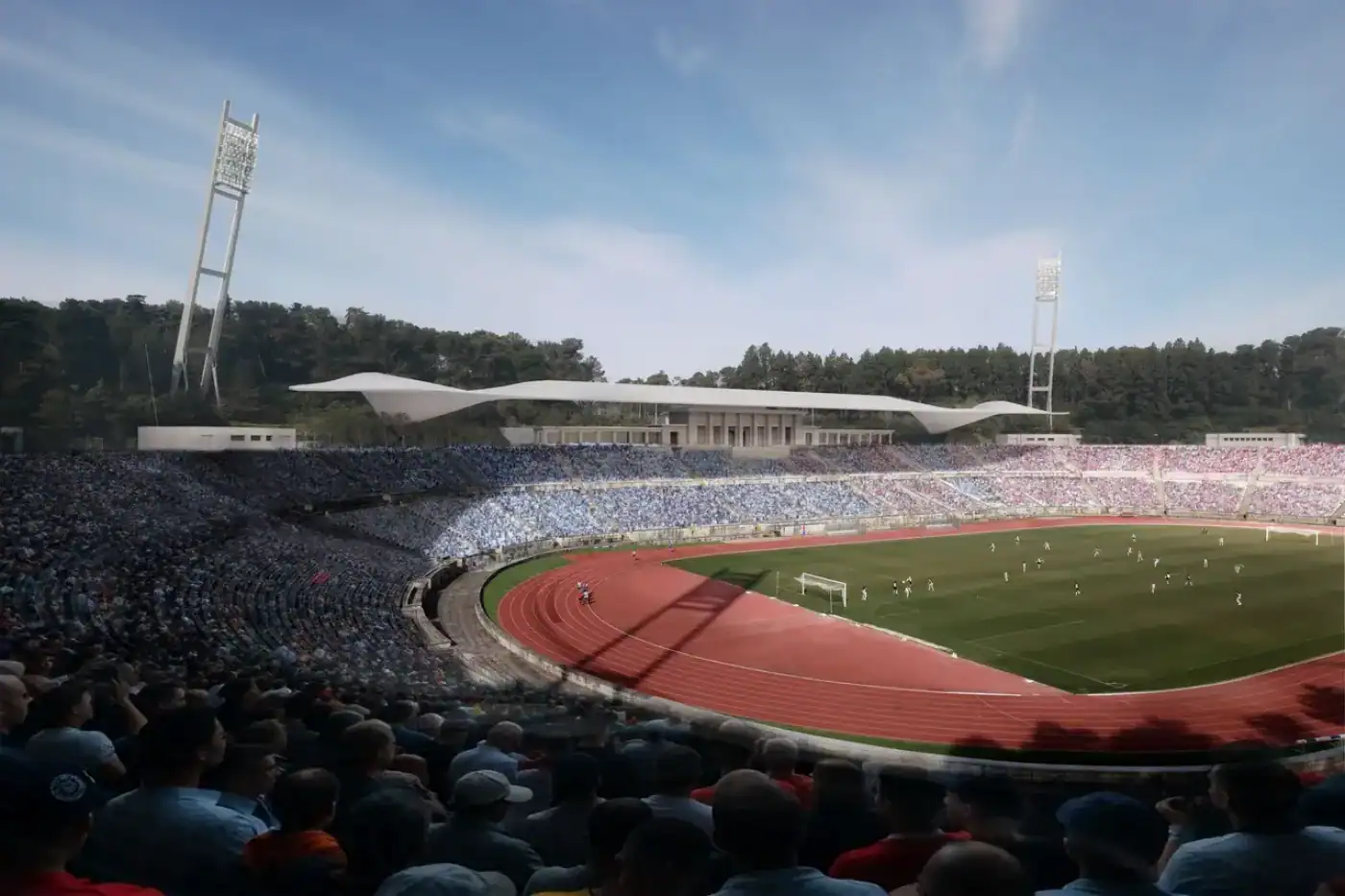 Reabilitação do Estádio Nacional vai respeitar arquitetura original e terá cobertura maior