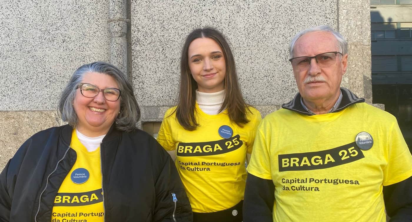 O voluntariado na Braga Capital Portuguesa da Cultura não tem idade