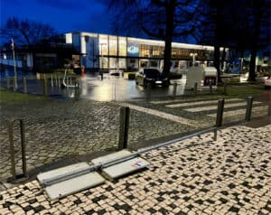 Depressão Hermínia provoca queda de árvores e pequenas derrocadas em Braga