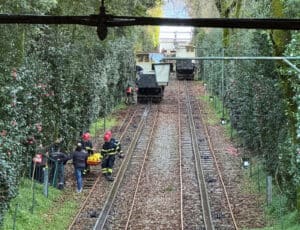 Simulacro no Elevador do Bom Jesus mobilizou 27 bombeiros sapadores