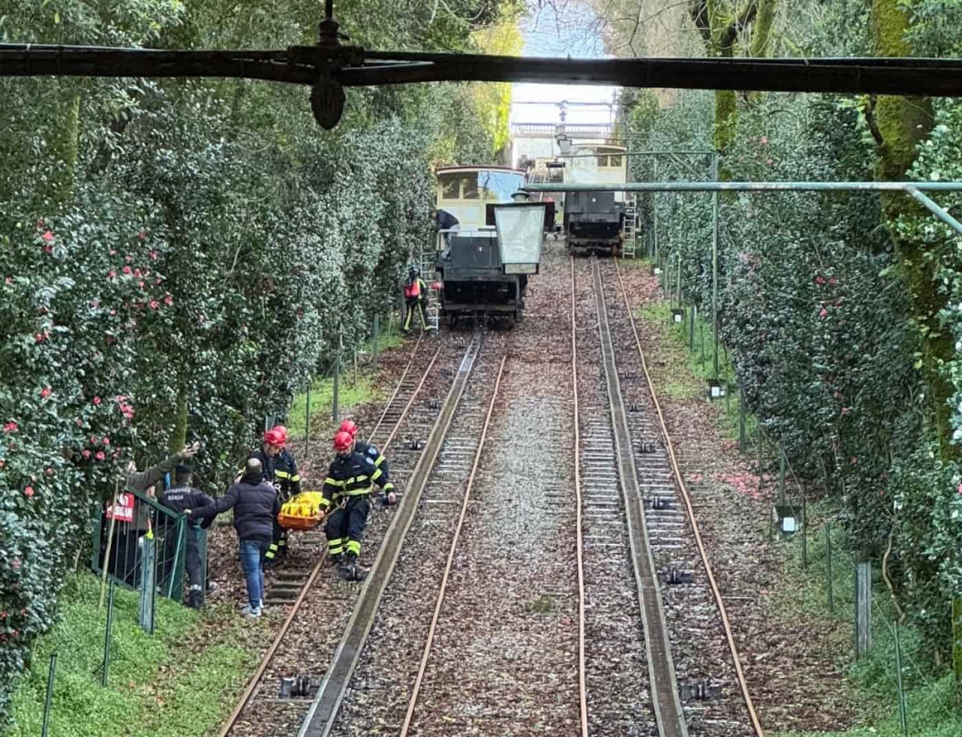 Simulacro no Elevador do Bom Jesus mobilizou 27 bombeiros sapadores
