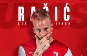 Uros Racic regressa ao SC Braga por empréstimo até ao final da época&nbsp;