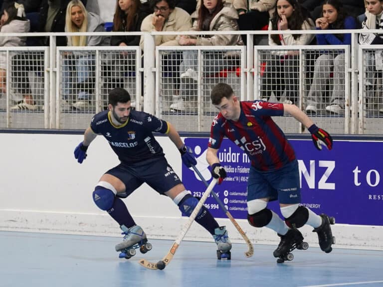 Óquei Clube de Barcelos empata com Barcelona e segue no 1.º lugar do grupo&nbsp;