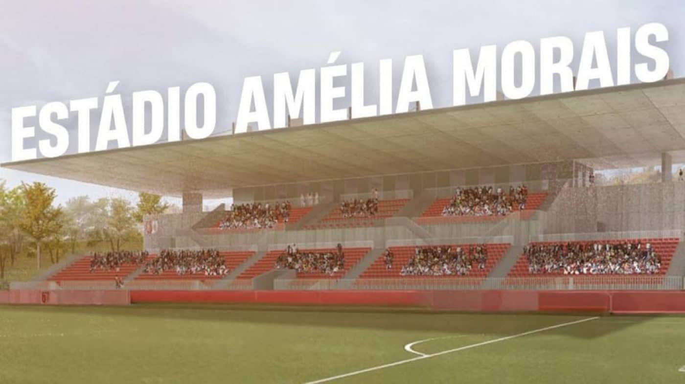 Estádio Amélia Morais é inaugurado esta tarde