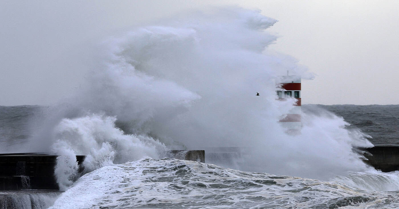 Braga, Viana do Castelo e Porto sob aviso laranja devido a agitação marítima